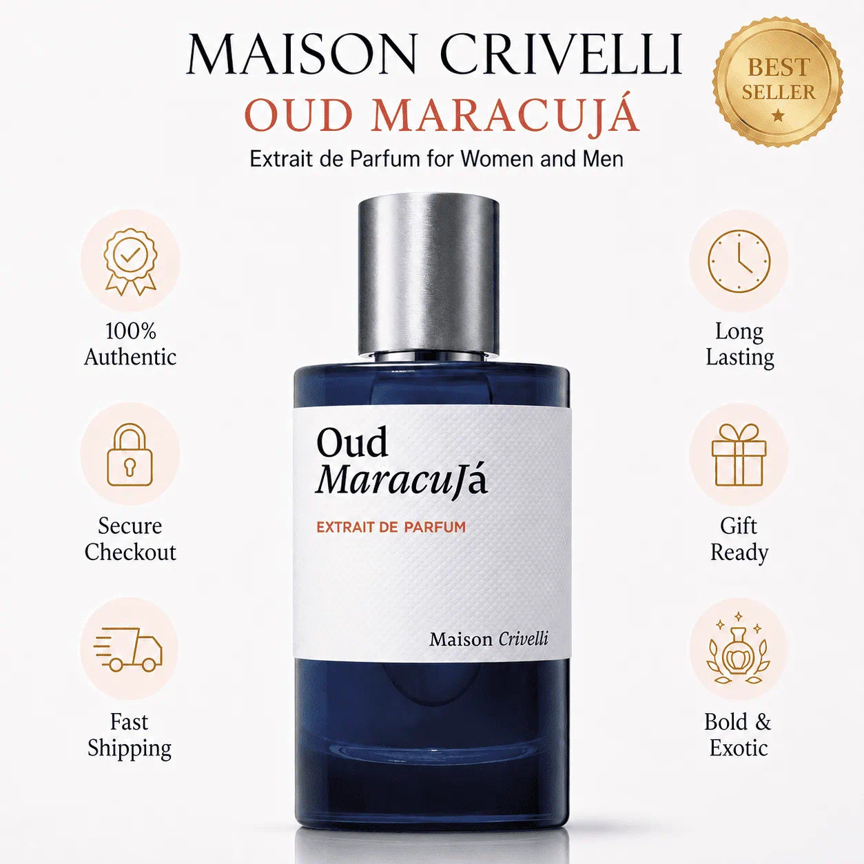 Maison Crivelli Oud Maracuja 3.4 oz – Tropical Oud Extrait