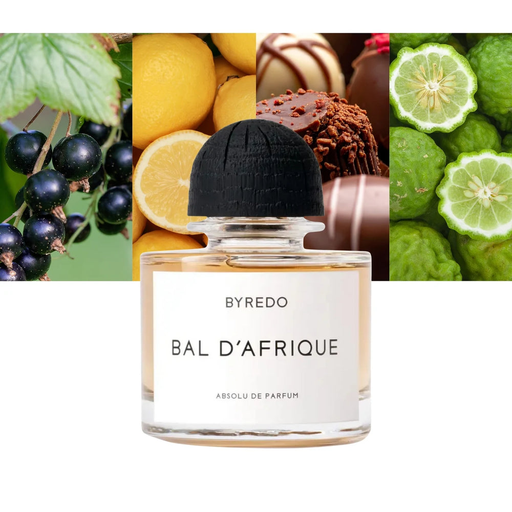 Bal d'Afrique Absolu with notes collage