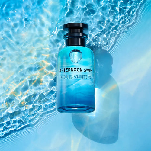 Afternoon Swim bottle in water
