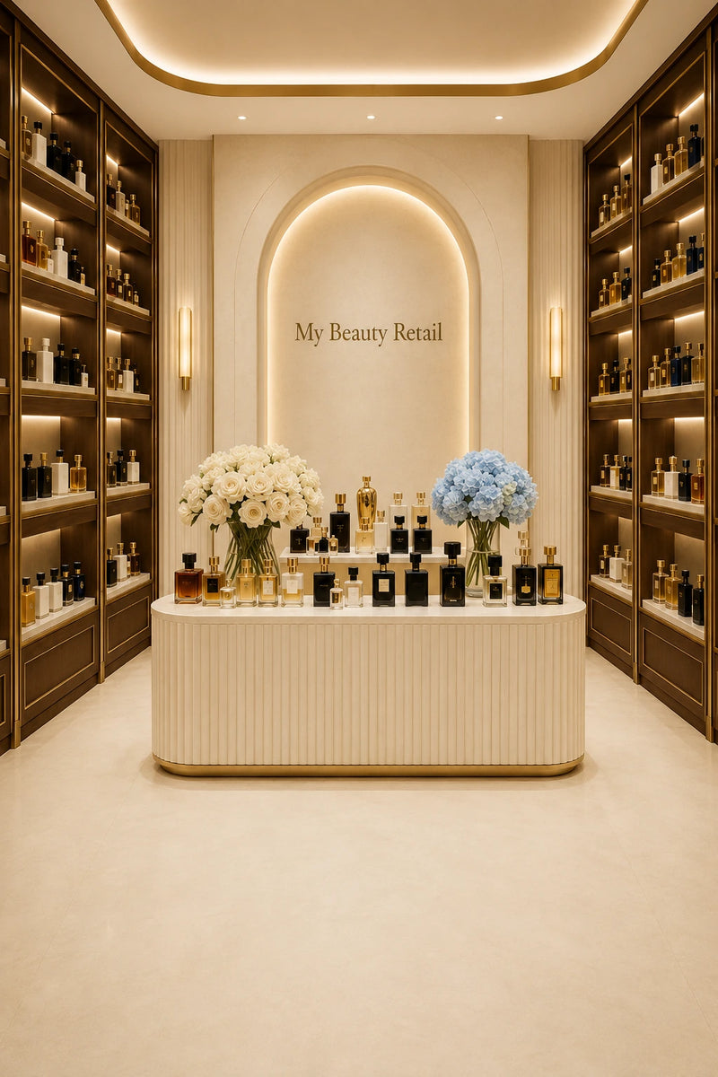 My Beauty Retail boutique interior mobile
