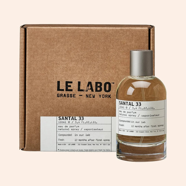 Le Labo Santal 33 EDP 3.4 oz bottle with box