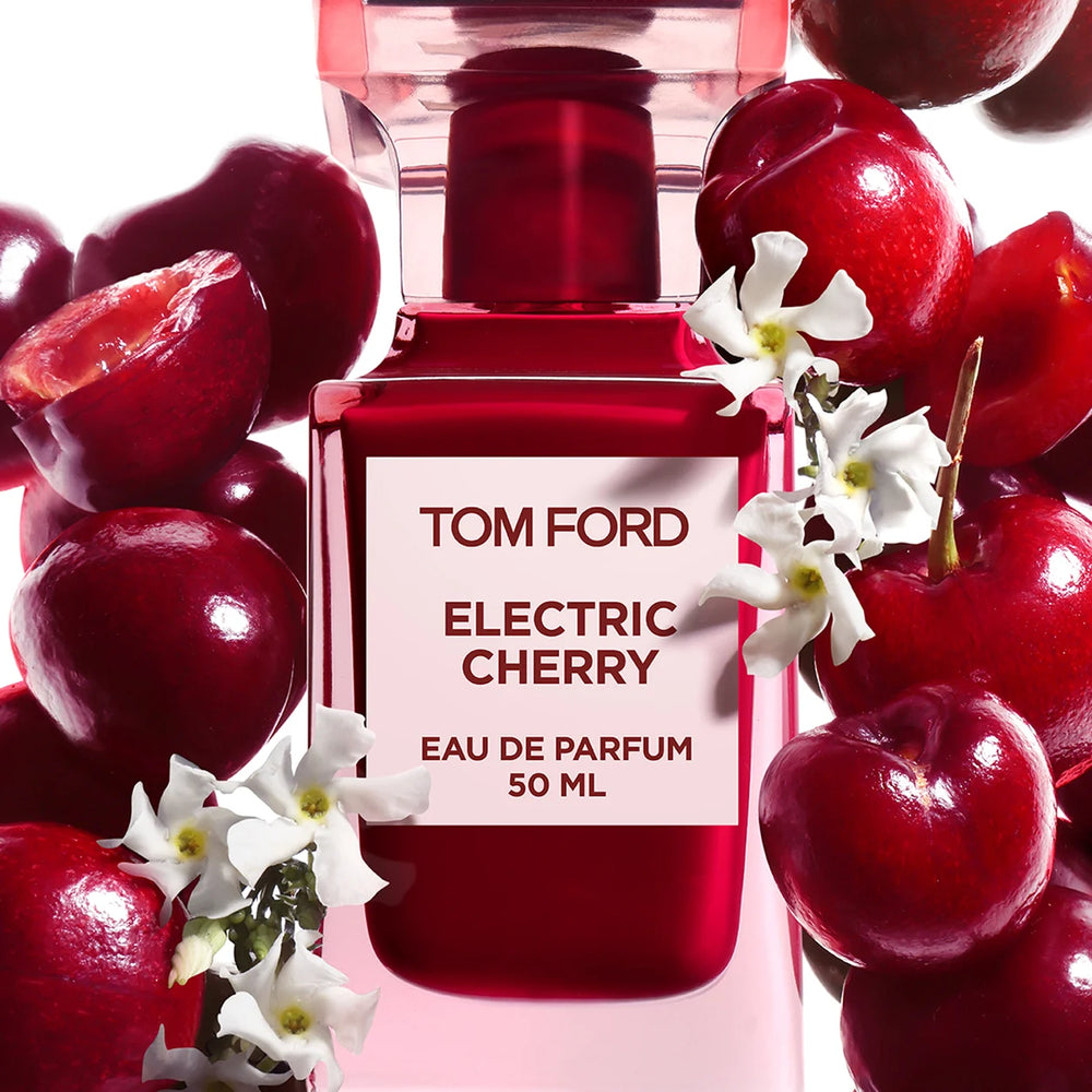 Tom Ford Electric Cherry with cherries and jasmine