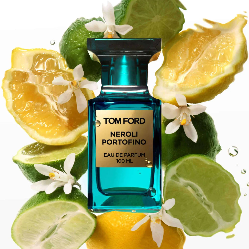 Tom Ford Neroli Portofino 100 ml with citrus and neroli blossoms